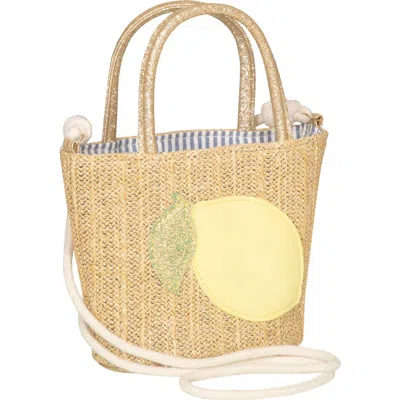 Mimi & Lula Kids' Lemon Basket Crossbody Bag