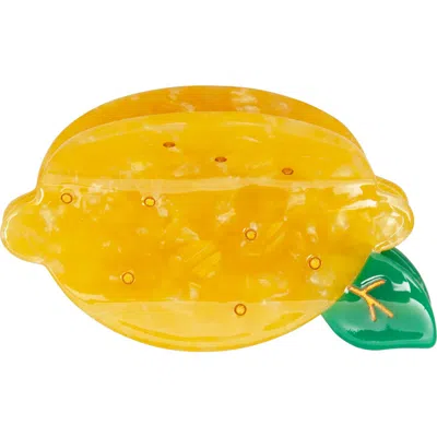 Mimi & Lula Kids' Lemon Bulldog Hair Clip