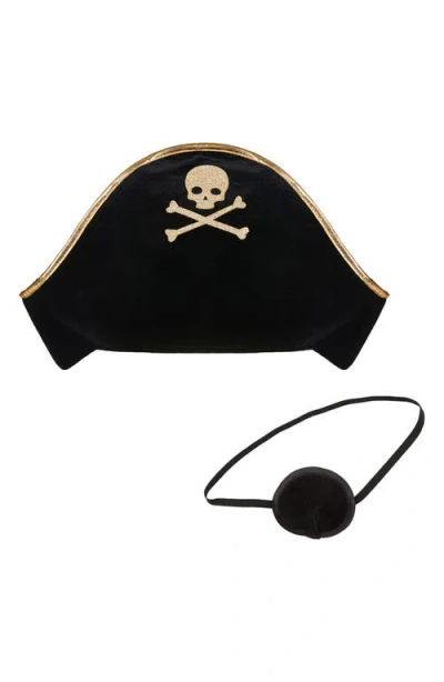 Mimi & Lula Kids' Pirate Hat & Eye Patch Costume Set