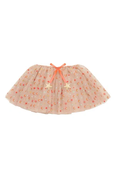 Mimi & Lula Kids' Rainbow Embroidered Tutu Skirt