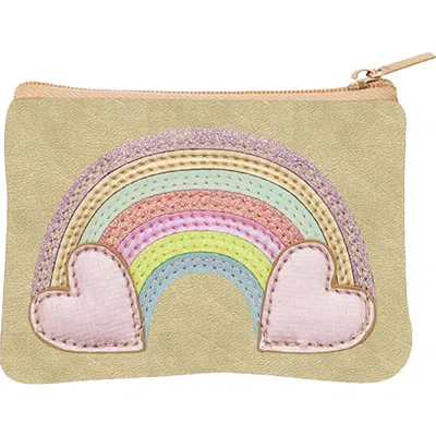 Mimi & Lula Kids' Rainbow Purse In Brown