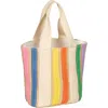 Mimi & Lula Kids' Rainbow Ribbon Basket Tote