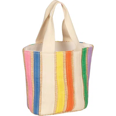 Mimi & Lula Kids' Rainbow Ribbon Basket Tote