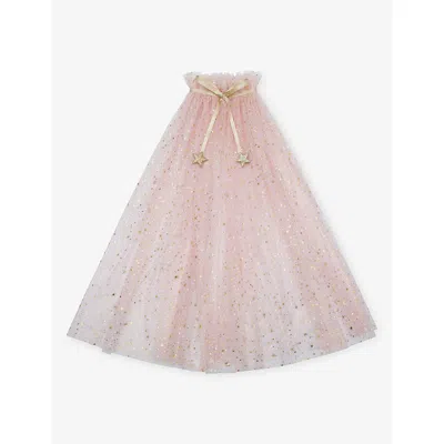 Mimi & Lula Kids' Princess Starry Tulle Cap In Pink
