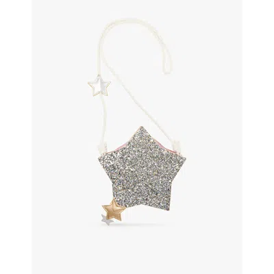 Mimi & Lula Kids' Ti Sparkly Glitter-embellished Star Bag In Multi