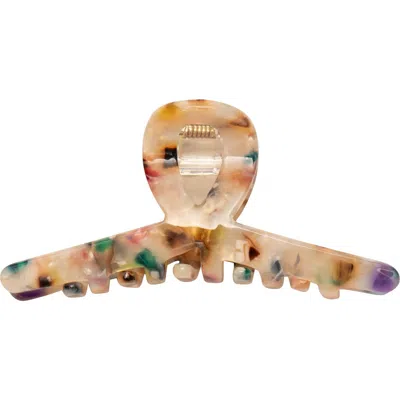 Mimi & Lula Kids'  Speckled Rainbow Claw Clip In Multi
