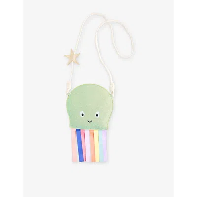 Mimi & Lula Ti Kids' Octopus Woven Cross-body Bag In Multi