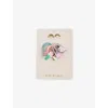 Mimi & Lula Ti Mermaid Pack Of Eight Elasticated Hair Ties In Multi