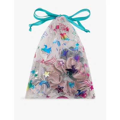 Mimi & Lula Kids' Unicornland Hair Accessories Pouch Bright Mult In Bright Multi