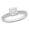 Mimi & Max 1 1/5ct Tdw Diamond Solitaire Ring 14k White Gold In Metallic