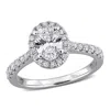 Mimi & Max 1 2/5ct Tw Lab-grown Diamond Engagement Ring Sterling Silver In Multi