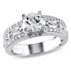 Mimi & Max 1 7/8ct Tgw Created White Sapphire Engagement Ring Sterling Silver In White