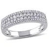 Mimi & Max 1/2ct Tw Diamond Anniversary Ring 14k White Gold In White