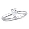 Mimi & Max 1/2ct Tw Pear-cut Diamond Solitaire Engagement Ring 14k White Gold In White