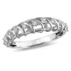 Mimi & Max 1/7ct Tw Diamond Ring Sterling Silver In White