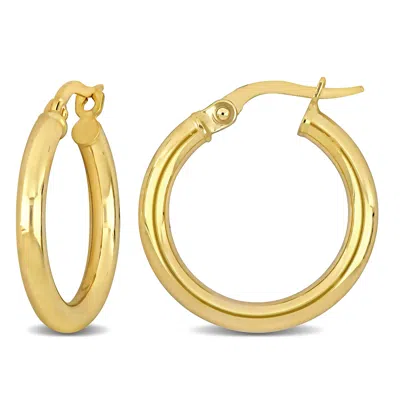 Mimi & Max 20mm Hoop Earrings In 14k Yellow Gold