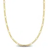 Mimi & Max 2.5mm Figaro Link Chain Necklace In 10k Yellow Gold, 22 In In Gold