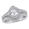 Mimi & Max 3/4ct Tw Diamond Bridal Set Ring 10k White Gold In White