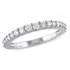 Mimi & Max 3/8ct Tw Diamond Eternity Ring 14k White Gold In White