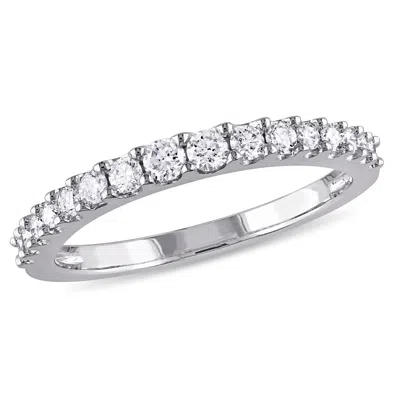 Mimi & Max 3/8ct Tw Diamond Eternity Ring 14k White Gold