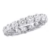 Mimi & Max 4ct Tw Diamond Eternity Band In 18k White Gold In White