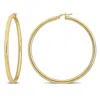 Mimi & Max 57.5mm Hoop Earrings In 14k Yellow Gold In Gold