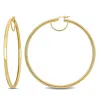 Mimi & Max 60mm Hoop Earrings In 14k Yellow Gold In Gold