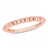 Mimi & Max Beaded Ball Ring 14k Rose Gold In Gold