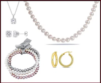 Mimi & Max Five Piece Jewelry Set In Gift Box In Multi