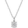 Mimi & Max Lab Grown Diamond Necklace - 1/10 To 1ct Tdw - 18in In Metallic