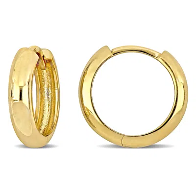 Mimi & Max Mini Hoop Earrings In 14k Yellow Gold