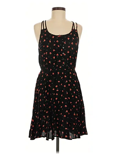 Pre-owned Mimi Chica Casual Dress In Black