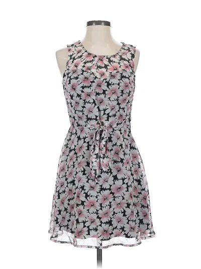 Pre-owned Mimi Chica Casual Dress In Gray