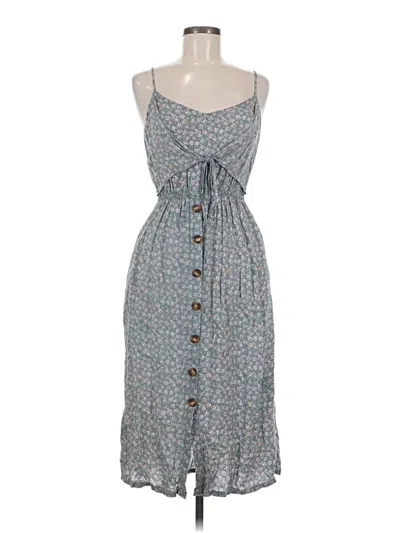 Pre-owned Mimi Chica Casual Dress In Gray