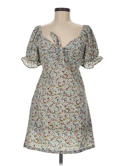 Pre-owned Mimi Chica Casual Dress In Gray