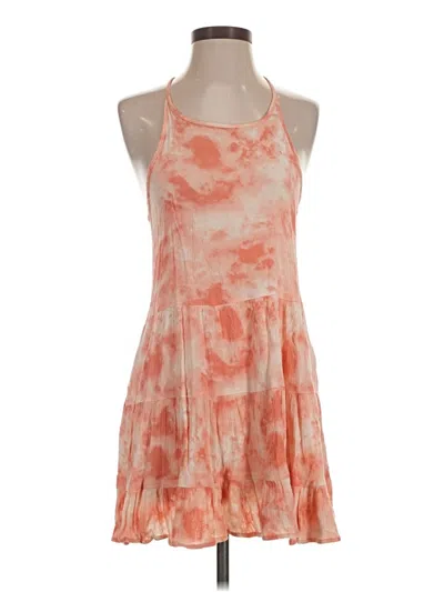 Pre-owned Mimi Chica Casual Dress In Orange