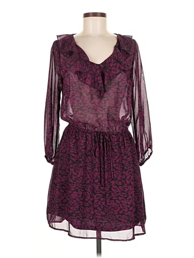 Pre-owned Mimi Chica Casual Dress In Purple