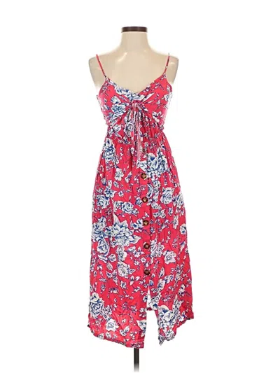 Pre-owned Mimi Chica Casual Dress In Red