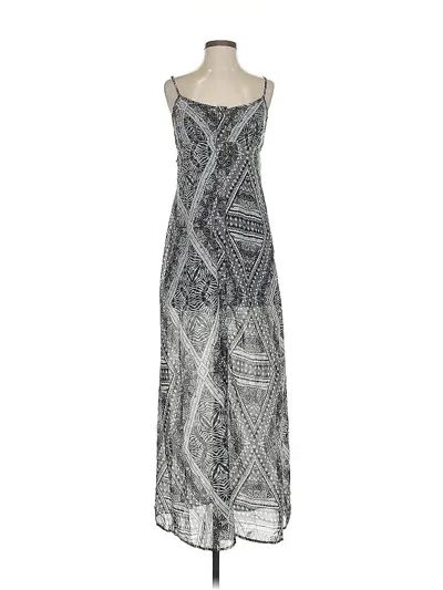 Pre-owned Mimi Chica Casual Dress In Silver