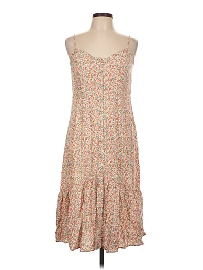 Pre-owned Mimi Chica Casual Dress In Tan