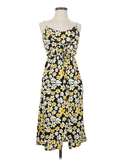 Pre-owned Mimi Chica Casual Dress In Yellow