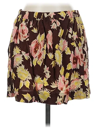Pre-owned Mimi Chica Casual Skirt In Brown