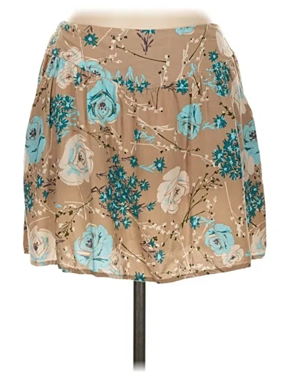 Pre-owned Mimi Chica Casual Skirt In Brown