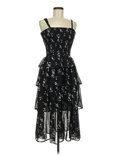 Pre-owned Mimi Chica Cocktail Dress In Black