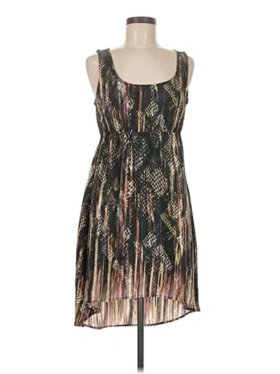 Pre-owned Mimi Chica Cocktail Dress In Brown