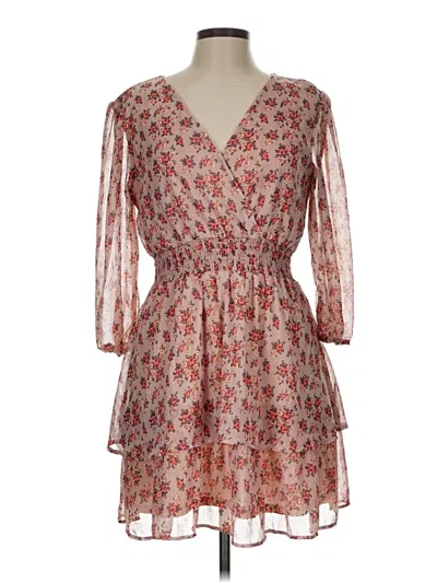 Pre-owned Mimi Chica Cocktail Dress In Pink