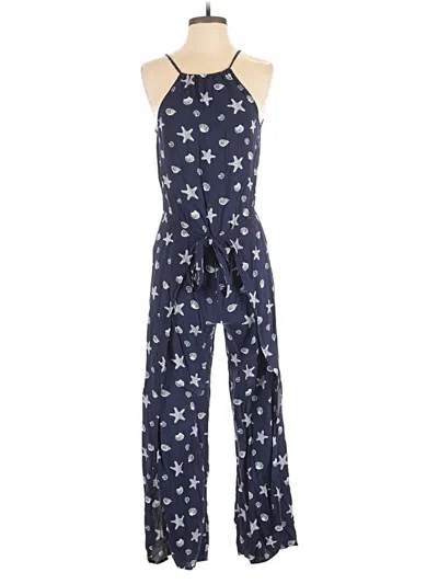 Pre-owned Mimi Chica Jumpsuit In Blue