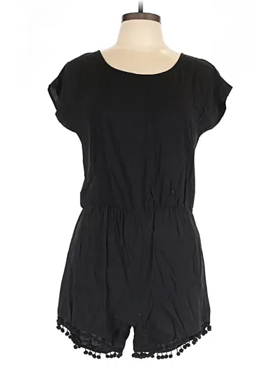 Pre-owned Mimi Chica Romper In Black