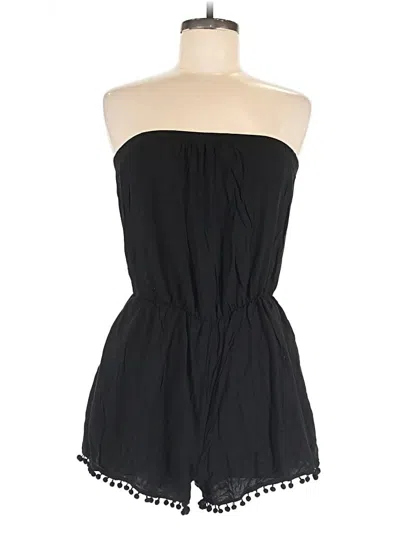 Pre-owned Mimi Chica Romper In Black