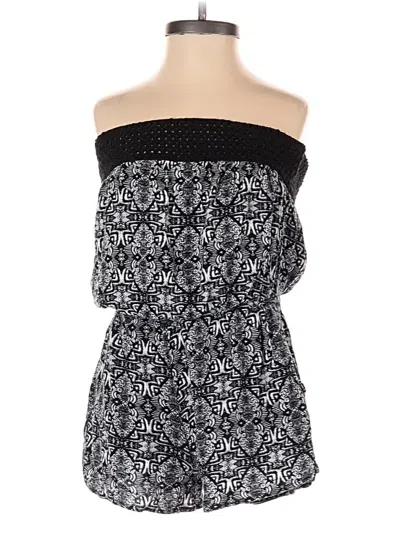 Pre-owned Mimi Chica Romper In Black